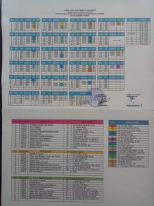 Jadwal Ujian Akhir Semester Genap Tahun Akademik 2018/2019 Jurusan Ilmu Al-Qur'an dan Tafsir