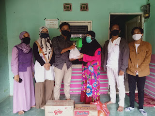 Di Era Pandemi, Jurusan IAT dan HMJ IQTAF Peduli Kaum Difabel