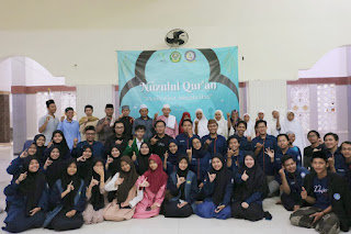HMJ IQTAF Gelar Nuzulul Qur'an di Masjid Baitul Amin Gebang Mekar
