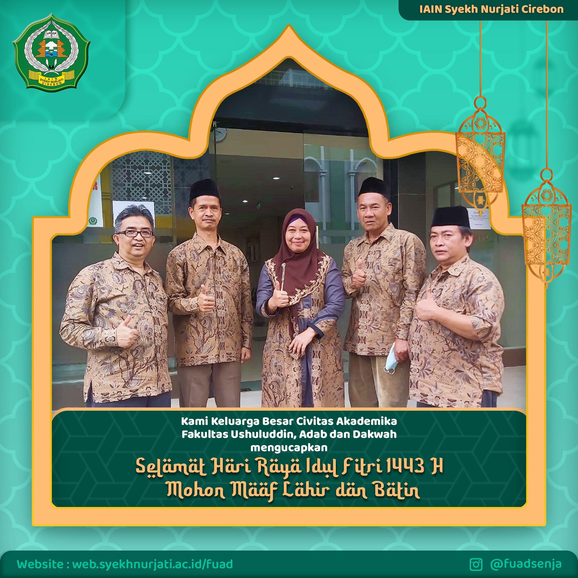 Selamat Hari Raya Idul Fitri 1443 H