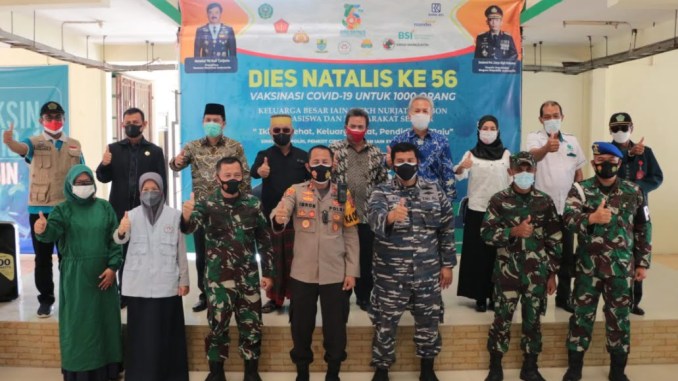 DIES NATALIS KE 56, IAIN Syekh Nurjati Cirebon Mengadakan Vaksinasi Covid-19