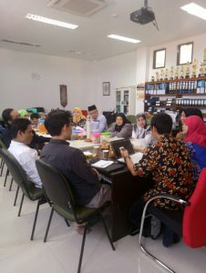 Kegiatan Rapat Dosen Jurusan Ilmu Al-Qur'an dan Tafsir