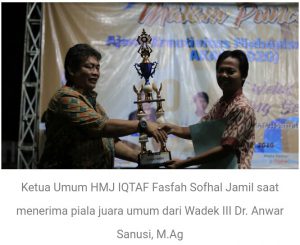 HMJ IQTAF Meraih Juara Umum AKAD (Ajang Kreatifitas Fuad)