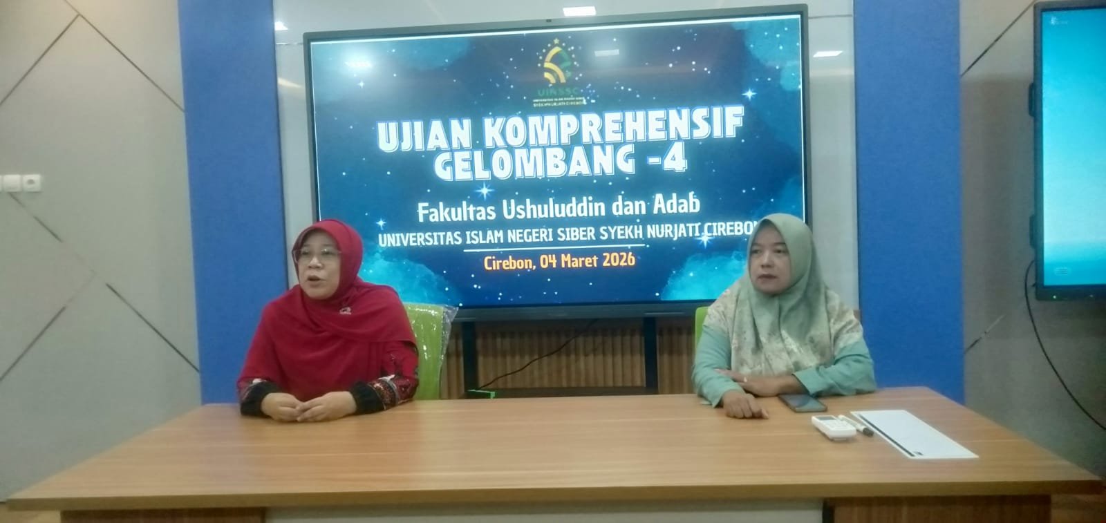 Ujian Komprehensif Gelombang 4 Prodi Ilmu Al-Qur'an dan Tafsir FUA UIN Siber Syekh Nurjati Cirebon Berlangsung Lancar