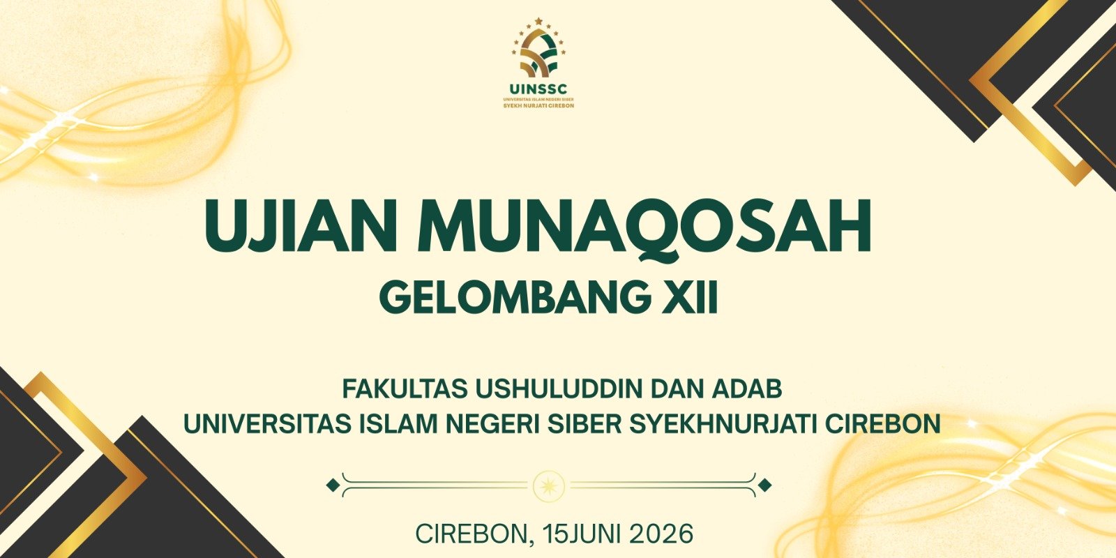 Delapan Mahasiswa Ilmu Al-Qur'an dan Tafsir Dominasi Sidang Munaqosah Gelombang XII Fakultas Ushuluddin dan Adab
